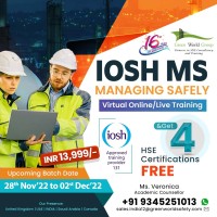 Join IOSH MS Course in Delhi